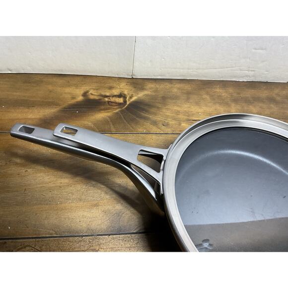 Calphalon Premier Hard-Anodized Nonstick, 3 Qt Saute Sauce Pan Pot w/ Lid #5003 - Picture 3 of 10